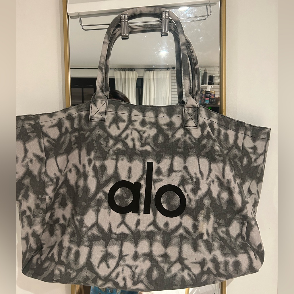 Alo Yoga Tiedye Grey Large Tote